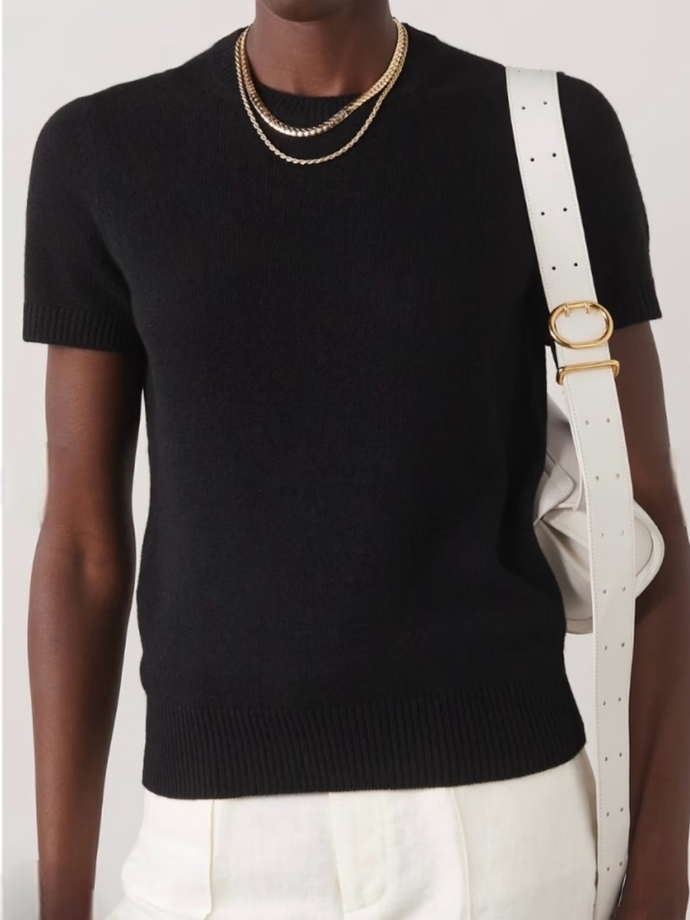 Theory Tolleree Short Sleeve Cashmere Sweater Size Small Crewneck New NWT